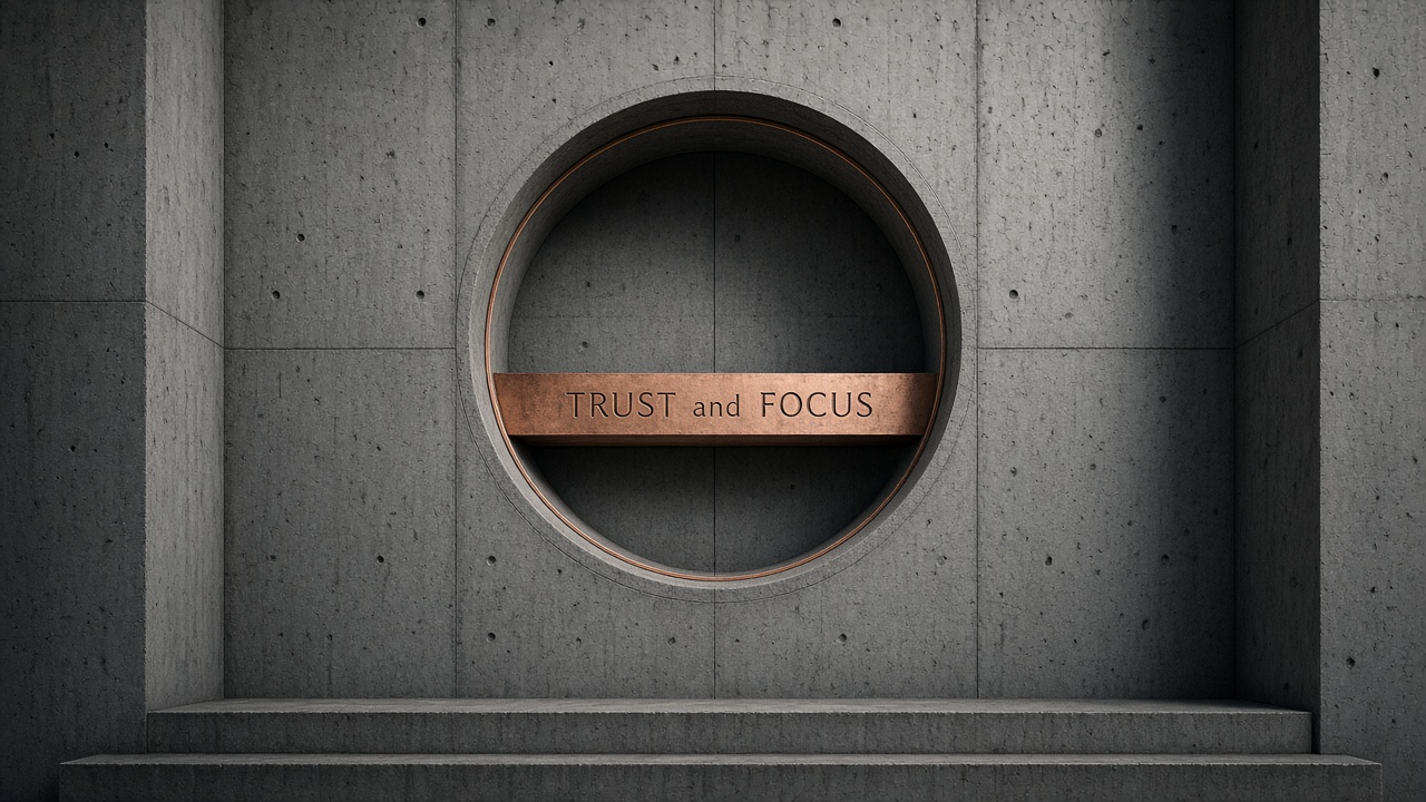Illustration of trust and a singular focus on people, skills, and leadership